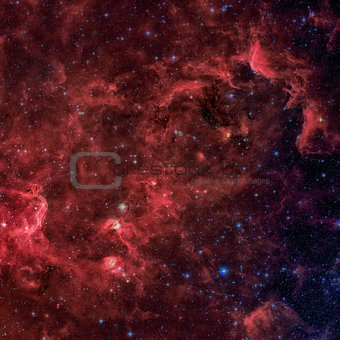 The North America nebula in the constellation Cygnus