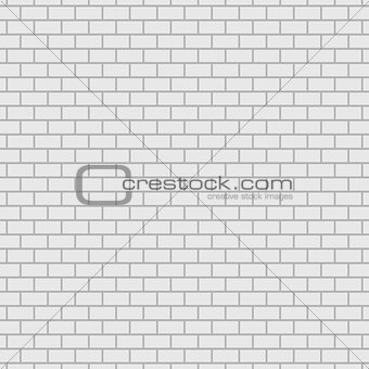 Brick masonry vector background, texture