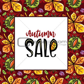 Autumn sale pattern series