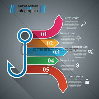 Hook business infographic
