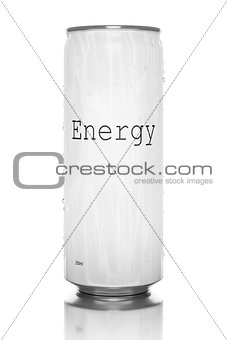 white energy drink