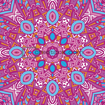 abstract geometric ethnic seamless pattern design