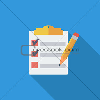 Clipboard with pen