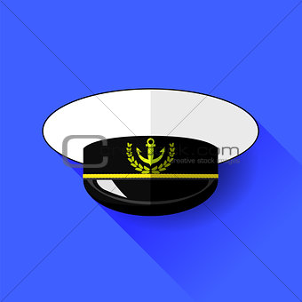 Seilor Hat Icon Isolated