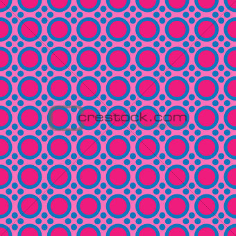 Seamless pattern with round details