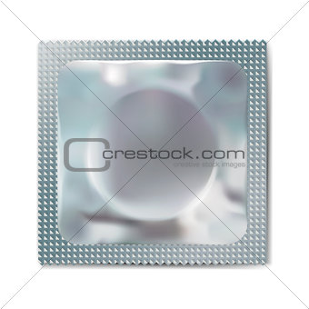Condom wrapper package