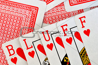 The combination of playing cards