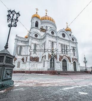 Moscow, Russia. Christ the Savior Cathedral.