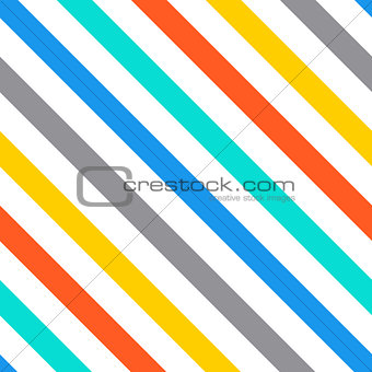 Vector diagonal stripes seamless pattern
