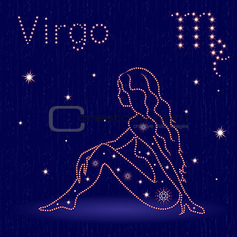 Zodiac sign Virgo
