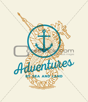 Adventure by sea and land