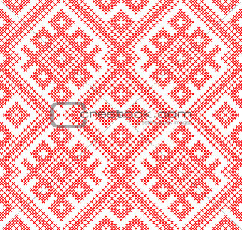 Seamless traditional Russian and slavic ornament