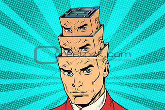 head a maze of personality inside the head