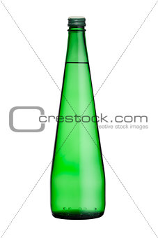 Bottle of healthy sparkling  water lemonade drink