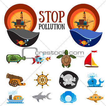 Stop water pollution
