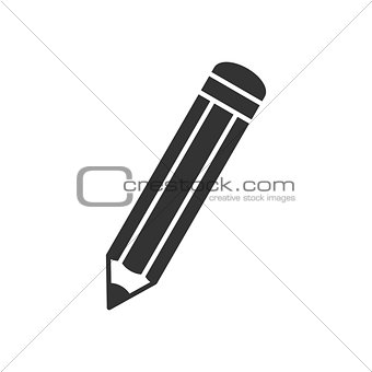 Pencil black icon