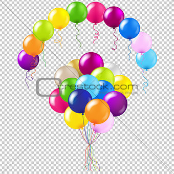 Balloons Colorful Set