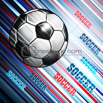 Soccer Championship 2018 in Russia background.