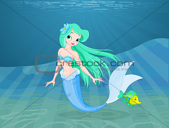Beautiful mermaid 