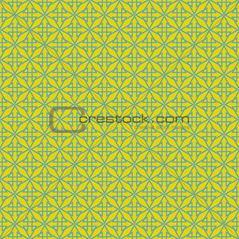 Blue and green tile vector pattern