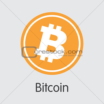 Bitcoin - Cryptocurrency Logo.