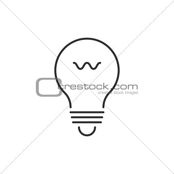Lightbulb outline icon