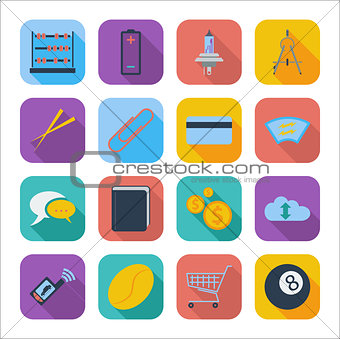 Color flat icons 6