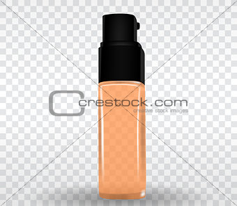 Design Cosmetics Product Template for Ads or Magazine Background