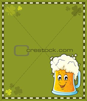 Beer theme frame 1