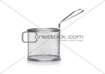 Stainless steel round basket for french fries r
