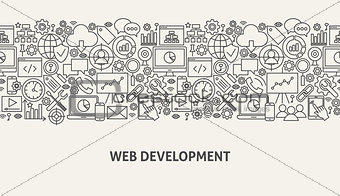 Web Development Banner Concept