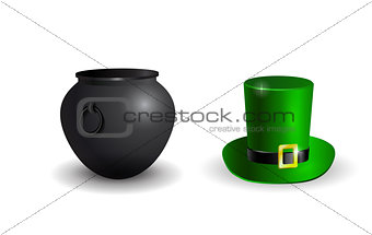 Green St. Patrick s Day hat