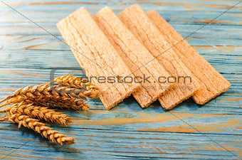 Dietary bread made from cereals 