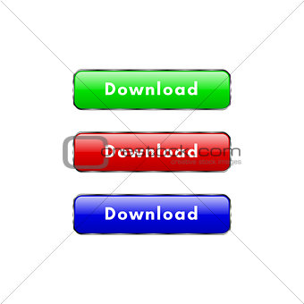 Download buttons set-Vector