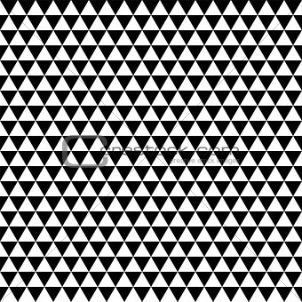 Vector mosaic pattern - black and white seamless background