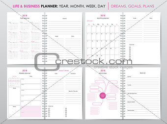 Life and business planner 2018