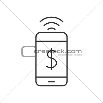 Mobile pay icon