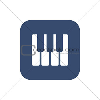 Piano Keys Icon
