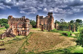 Fasilidas palace in Fasil Ghebbi site Gonder