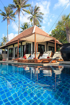 pool villa ko samui beach vacation thailand