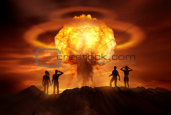 Apocalyptic Nuclear Bomb