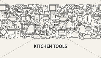 Kitchen Tools Banner Concept