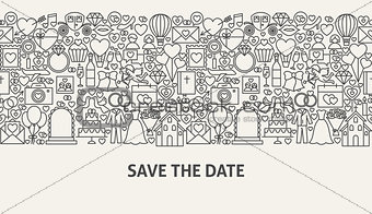Save the Date Banner Concept
