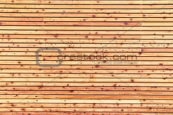 Texture of natural wooden lining