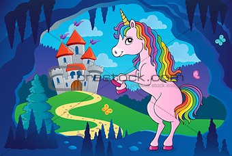 Standing unicorn theme image 5