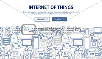 Internet of Things Banner Design