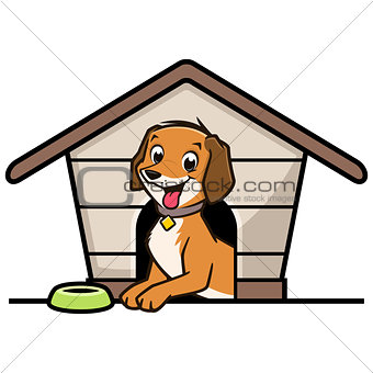Cartoon Dog House