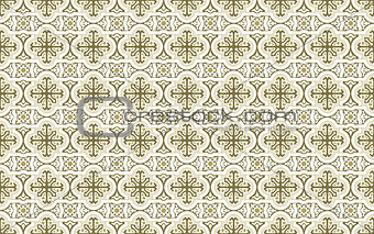 Decorative Ceramic Seamless Tiles with Ornaments