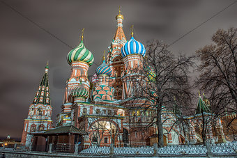 Red Square, St. Basil's Cathedral. Moscow, Russia