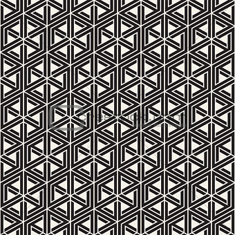 Vector seamless pattern. Modern stylish abstract texture. Repeating tiles